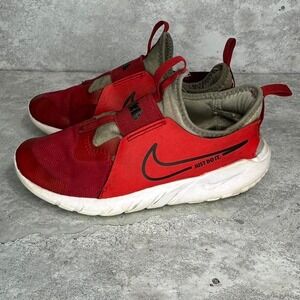 Nike Just Do It red and white trainers Kids Size 5Y#sportswear‎